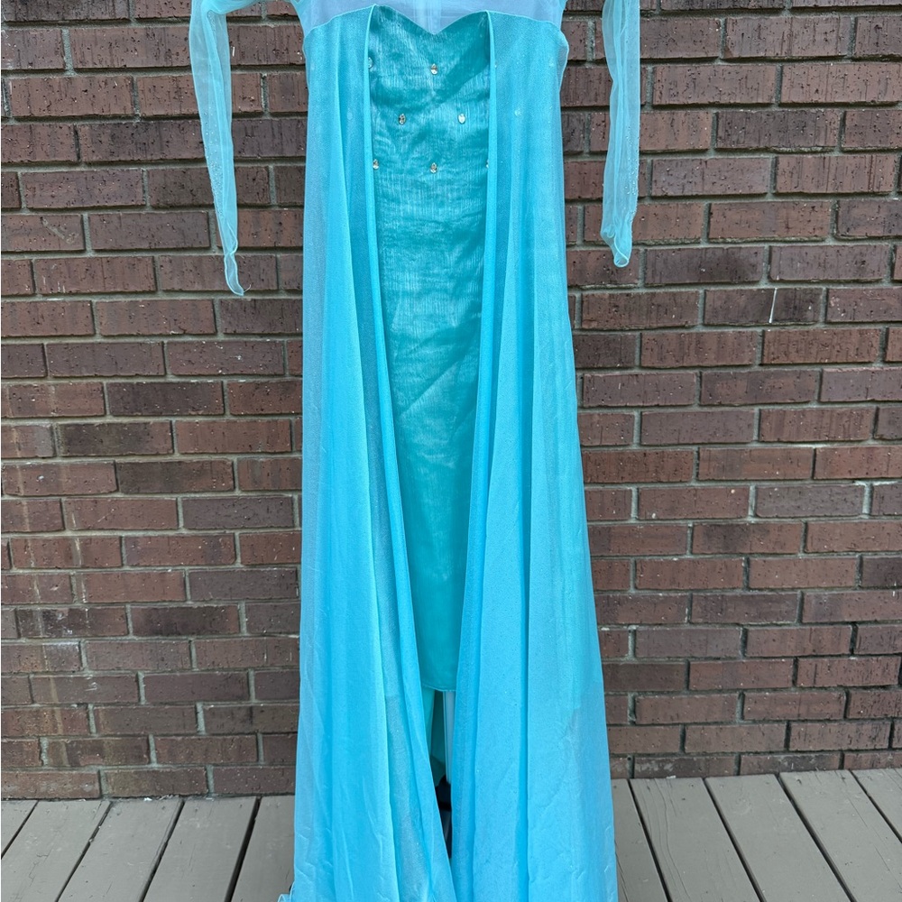 Cosplay Ice Queen Frozen Elsa Inspired Costume Dress Costyle Child Size Small 2